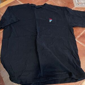 Primitive Black Tee with Red and Blue Logo